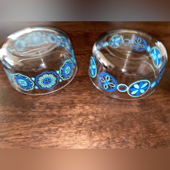 Pyrex Blue Flower Tupperware - Picture 3 of 6